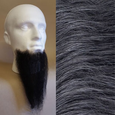 Long Chin Beard Colour 1b50 - Black with 50% Grey BM1B50