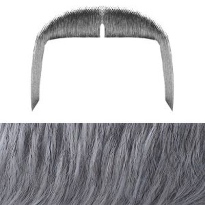 Chang Moustache Colour 1b80 - Black with 50% Grey BM1B80