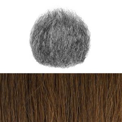 Theatrical Goatee Beard Colour 13 - Dark Auburn Human Hair BML