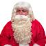Father Christmas Wig Beard & Moustache Set Colour 60 - Silver Grey - BMW - view 6