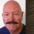 Moustache Style 'J' Colour 8 - Medium Brown Human Hair BMI - view 1
