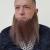 Long Full Beard Colour 47 - Salt n Pepper Human Hair BMT - view 4