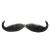 Kaiser Moustache Colour 1b - Black - Human Hair - BMB - view 4