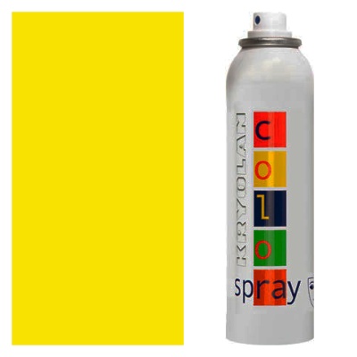Coloured Hairspray Yellow D34- 150ml