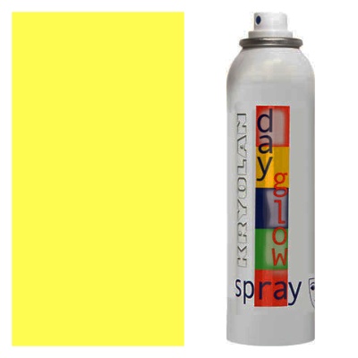 Yellow Dayglow UV Hairspray - 150ml