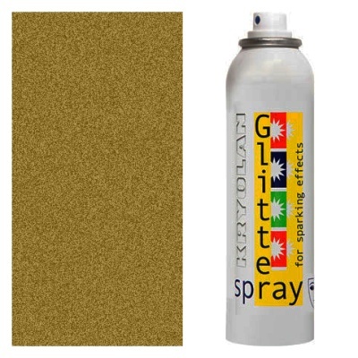 Gold Giltter Hairspray