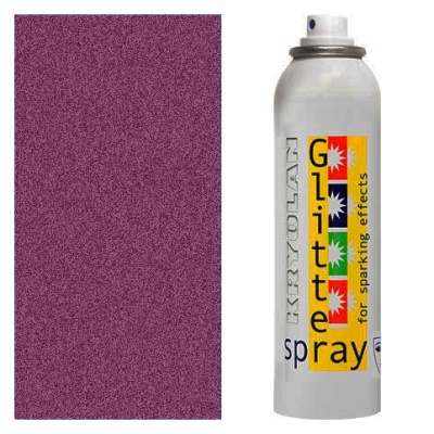 Purple Giltter Hairspray