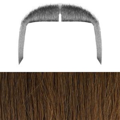 Chang Moustache Colour 13 - Dark Auburn Human Hair BML