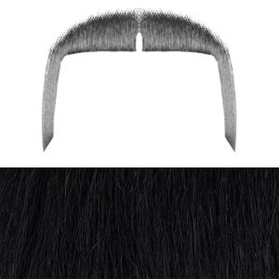Chang Moustache Colour 1b - Black - Human Hair - BMB
