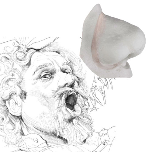 Falstaff Prosthetic Nose