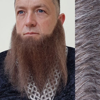 Long Full Beard Colour 52