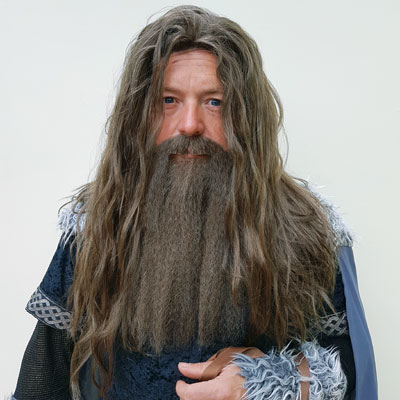 Hagrid Wig, Beard & Moustache Set