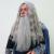 Gandalf Beard & Moustache Colour 1b Black - Synthetic Hair - BMA - view 3