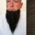 Long Chin Beard Colour 8 - Medium Brown Human Hair BMI - view 1