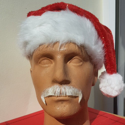 Santa, Father Christmas Moustache KRY-MVS